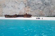 Zakynthos : One day small group tour to Navagio beach Blue Caves & top view 