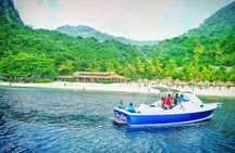 Private Custom Coastal Cruise St. Lucia Half Day