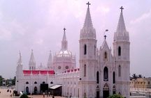 Tour of Basilica of Our Lady of Good Health in Velankanni from Thanjavur