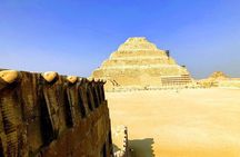 Full-day Great Pyramids, Saqqara step Pyramid, and Dahshure tour
