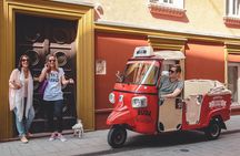Budapest Private Tuk Tuk Tour with Wine Tasting and Cheese Platter