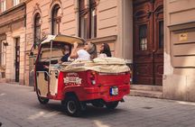 Budapest Private Tuk Tuk Tour with Wine Tasting and Cheese Platter
