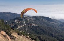Tandem Paragliding flight with instructor in Malibu