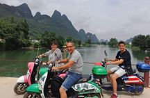 1 Day Yangshuo private Day Tour with the Scooter