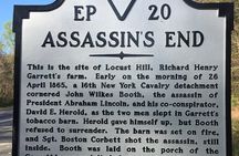 Private John Wilkes Booth Escape Tour in Washington DC by Luxury Car