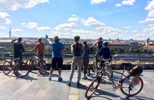 Prague Bike Tour - Stunning Viewpoints, Castle, City & Park