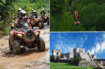 Tulum Adventure (archeological zone-Atv-ziplines-cenote-lunch-drinks-rappel)
