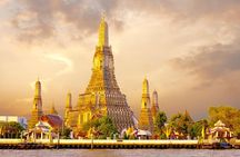 Bangkok Three Temples Tour with Grand Palace & Heritage Cruise