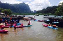 Kayaking and BBQ Dinner On The Beach Ao Thalane From Krabi