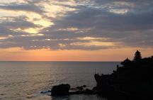 Ulun Danu Bratan Temple with Tanah Lot Sunset 