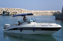 Luxury Marinello 26 Self-Drive speedboat Rental in Latchi 