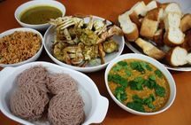 Sri Lankan crab curry feast in a local home, in the heart of Colombo