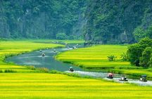 2-day Ninh Binh:Tam Coc -Thung Nham Bird Reserve -Mua Cave -Hoa Lu (small group)