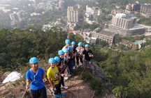 Half day rock climbing and rappelling experience just in Taipei city, Taiwan