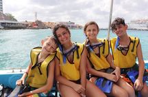 VIP Private Glass Bottom Boat and Snorkeling, 3 Reefs in Cozumel