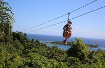 Super Man Zip Line with Wildlife Eco-Park and Snorkel