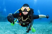 Private Discover scuba diving for beginners in Athens with pickup