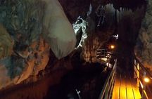 Corinth, Cave of Lakes, Odontotos Railway Private Tour with Greek Lunch Included