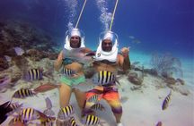 Aquanautas Helmet Diving in San Andres