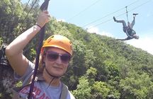 Samana Zip Line with Waterfalls & Culture Tasting