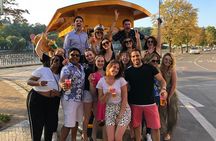 Prague: 1,5- Hour Beer Bike with Unlimited Czech Beer
