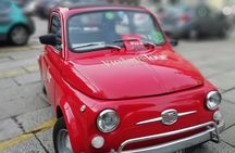 2 hour Vintage Fiat 500 Central City Tour in Milan