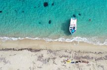 Cruise to turtle's island and caves with a glass bottom boat