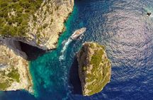 Paxos Antipaxos Blue Caves Cruise from Corfu