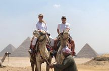 Full Day guided tour to Giza pyramids Sphinx Coptic Old Cairo and Khan el-Khalili Bazaar