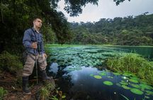 Hiking to Hule Volcanic Lagoon