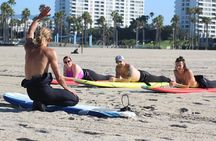 Shared 2 Hour Small Group Surf Lesson in Santa Monica