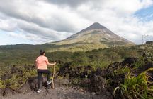 Half-Day Tour with La Fortuna Waterfall and Arenal Volcano Hike 