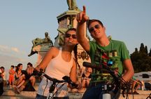 Electric Bike Night Tour of Florence with amazing view from Michelangelo Square
