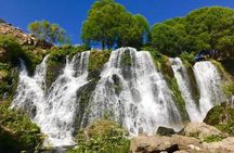 Private tour to Jermuk and Shaki waterfalls