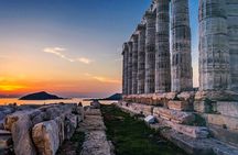 Athens: Cape Sounion and Poseidon Temple Sunset with Audio Guide