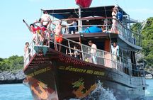  Private Half-Day Red Dragon Yacht for Snorkeling Koh Tan & Visit Pig Island