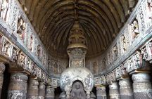 Private Tour: 2-Day Quick Tour of Ajanta & Ellora Caves from Pune