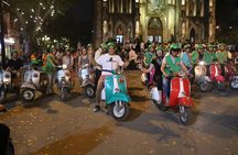 Hanoi Vespa After Dark Street food + Train Street+ Live Music 