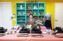 Korean Cooking Class with Full-Course Meal & Local Market Tour in Seoul