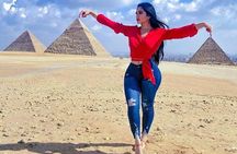 Pyramids of Giza &Sphinx &Saqqara Necropolis and Memphis Tour in Cairo