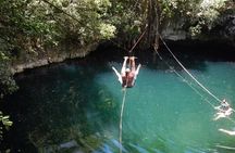 ATV and Speedboat in Cancun, Cenote, Ziplines, Lunch and Transport Included