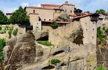 From Athens:Meteora Caves & Monasteries History Day Trip by Train