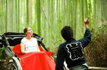 Kyoto Sagano Insider: Rickshaw and Walking Tour