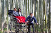 Kyoto Sagano Insider: Rickshaw and Walking Tour