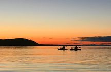 Midnight Sun Kayaking Adventure by Mt. Kirkjufell