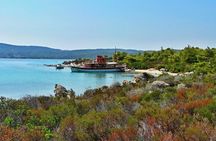 Halkidiki Blue Lagoon Cruise On A Pirate Boat From Thessaloniki
