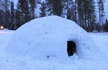 Building a Snow Igloo in Rovaniemi