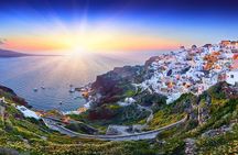 Santorini Sunset Dinner Cruise Including Nea Kameni Visit