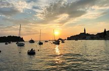 Rovinj private biking tour by electric powered bike