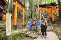 Inside of Fushimi Inari - exploring and lunch with locals
